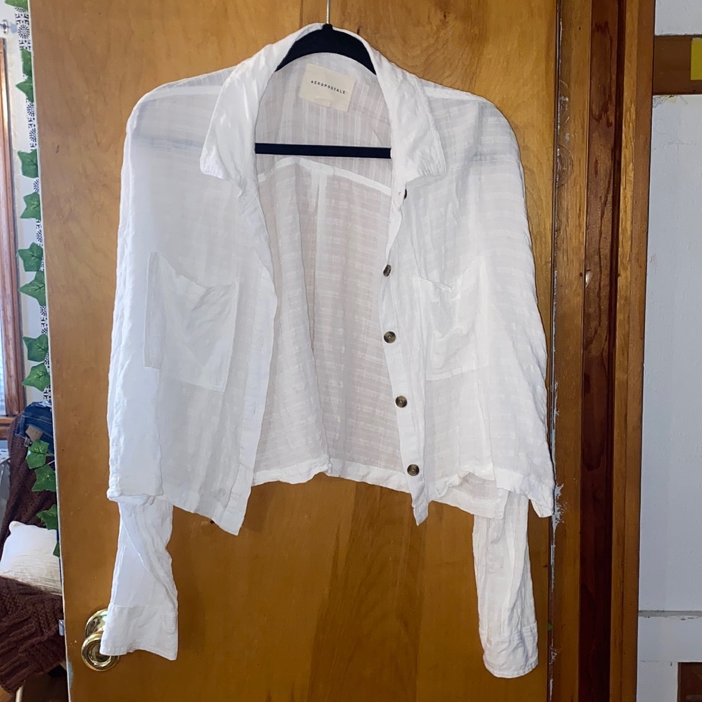 AEROPOSTALE BUTTON UP SHIRT NEVER WORN